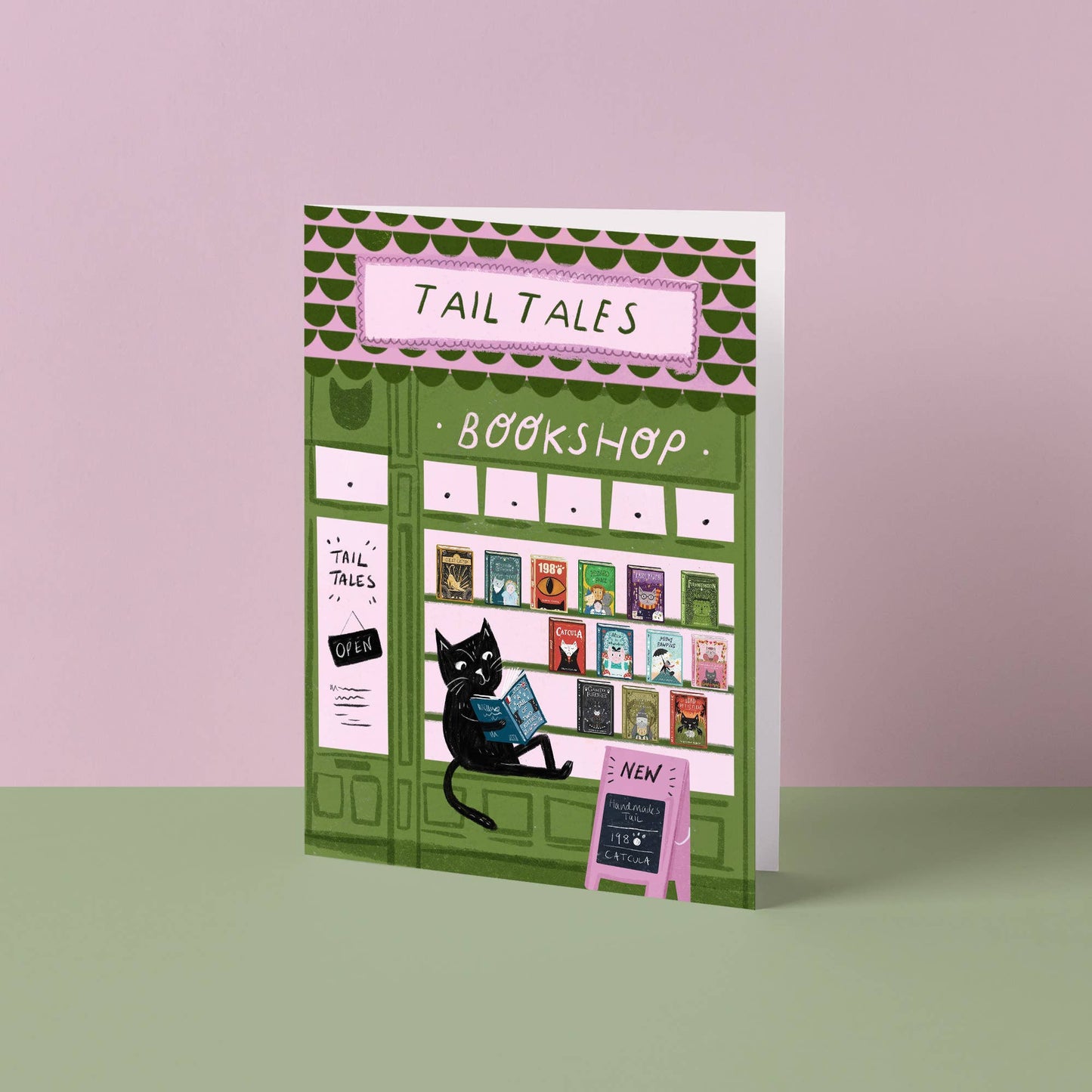 Carte librairie de chats - Niaski