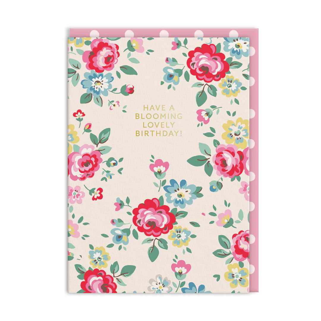 Carte A Blooming Birthday - Cath Kidston