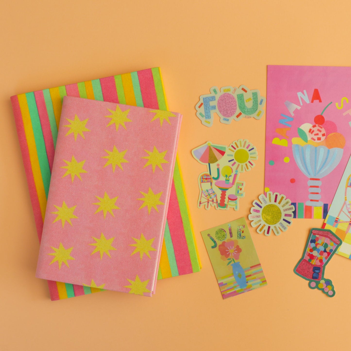 Sticker pailleté JOIE