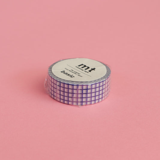 Masking tape MT quadrillé bleu