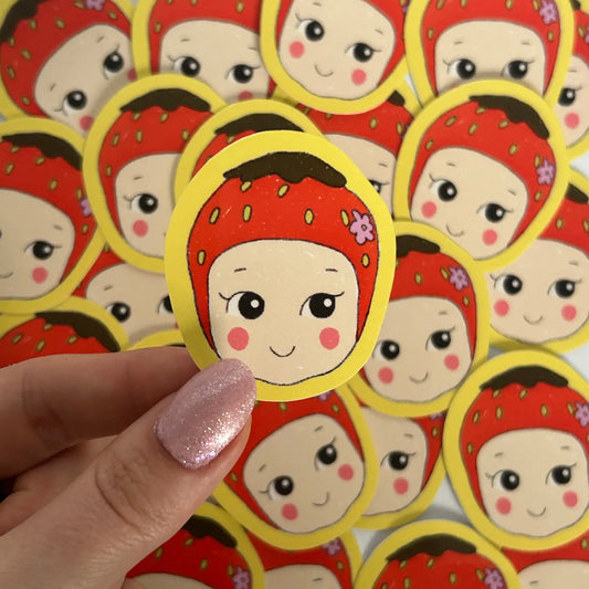 Sticker Baby Fraise