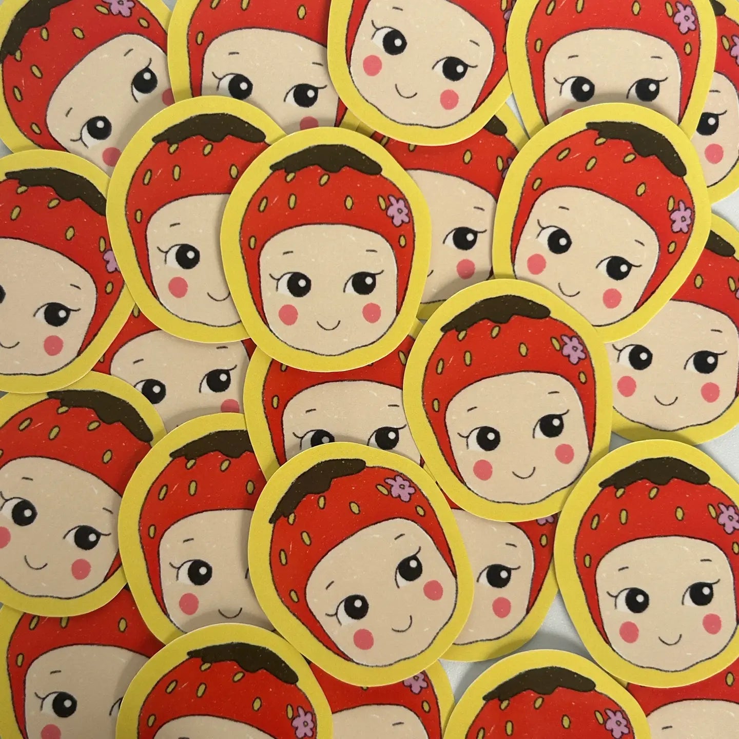Sticker Baby Fraise