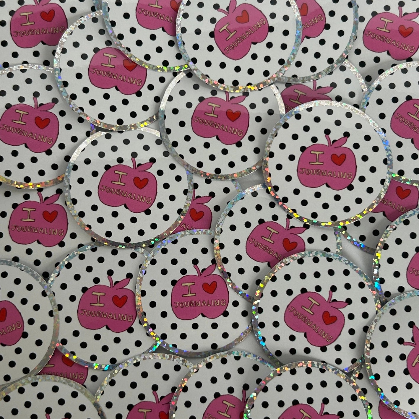 Sticker I love Journaling