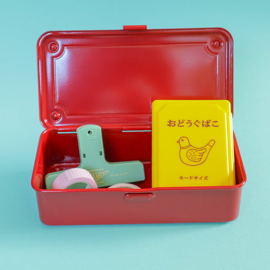 Boite de rangement Toyo Steel Rouge