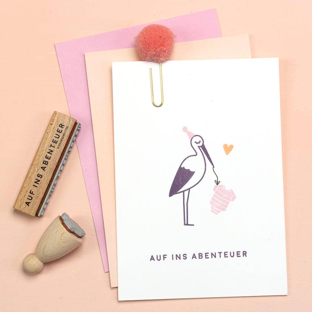 Tampon mini coeur