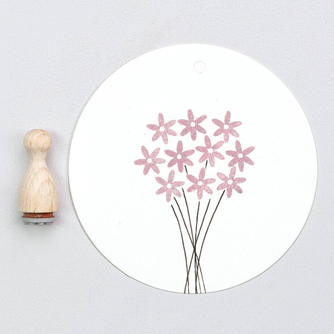 Tampon mini fleur de prairie