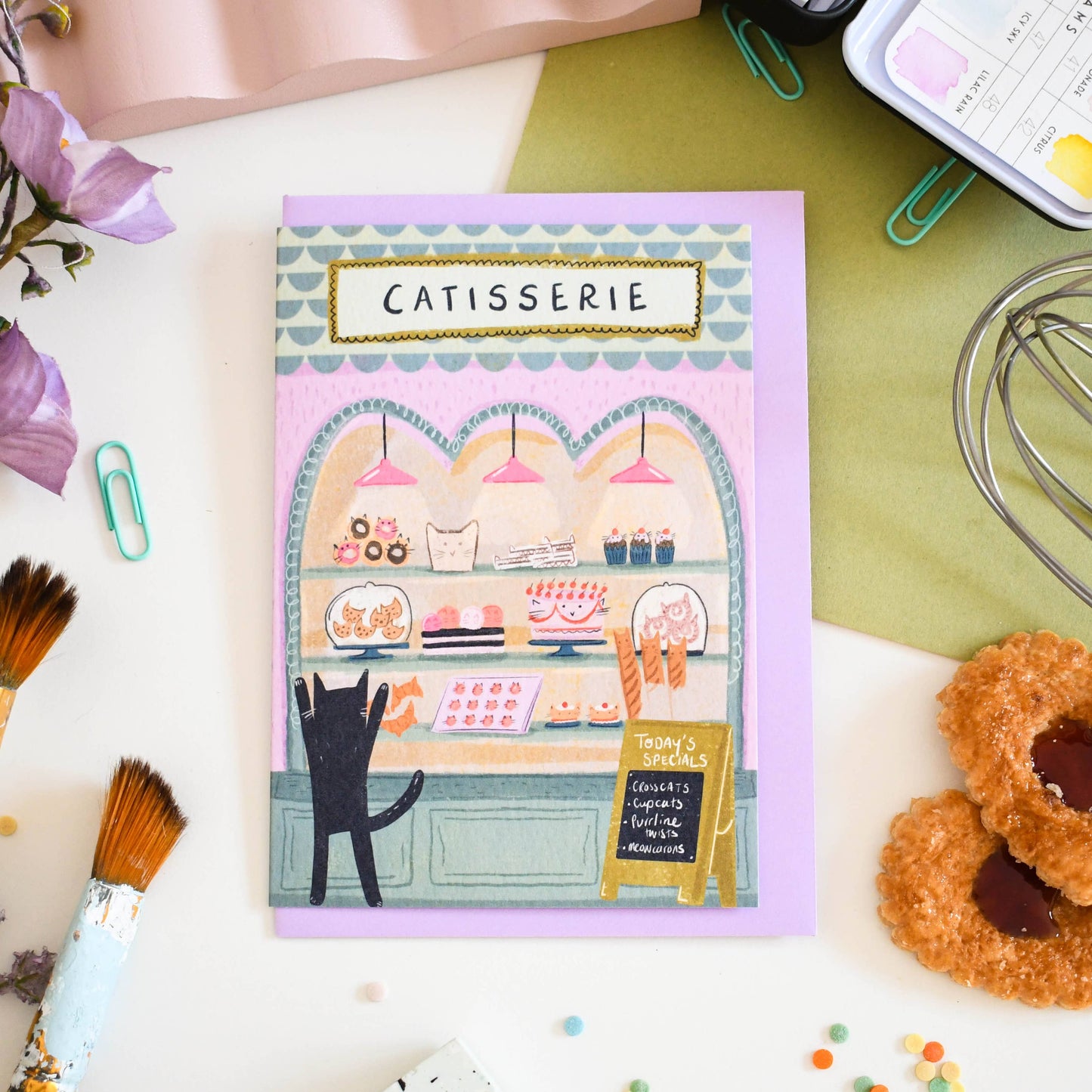 Carte chat Catisserie - Niaski