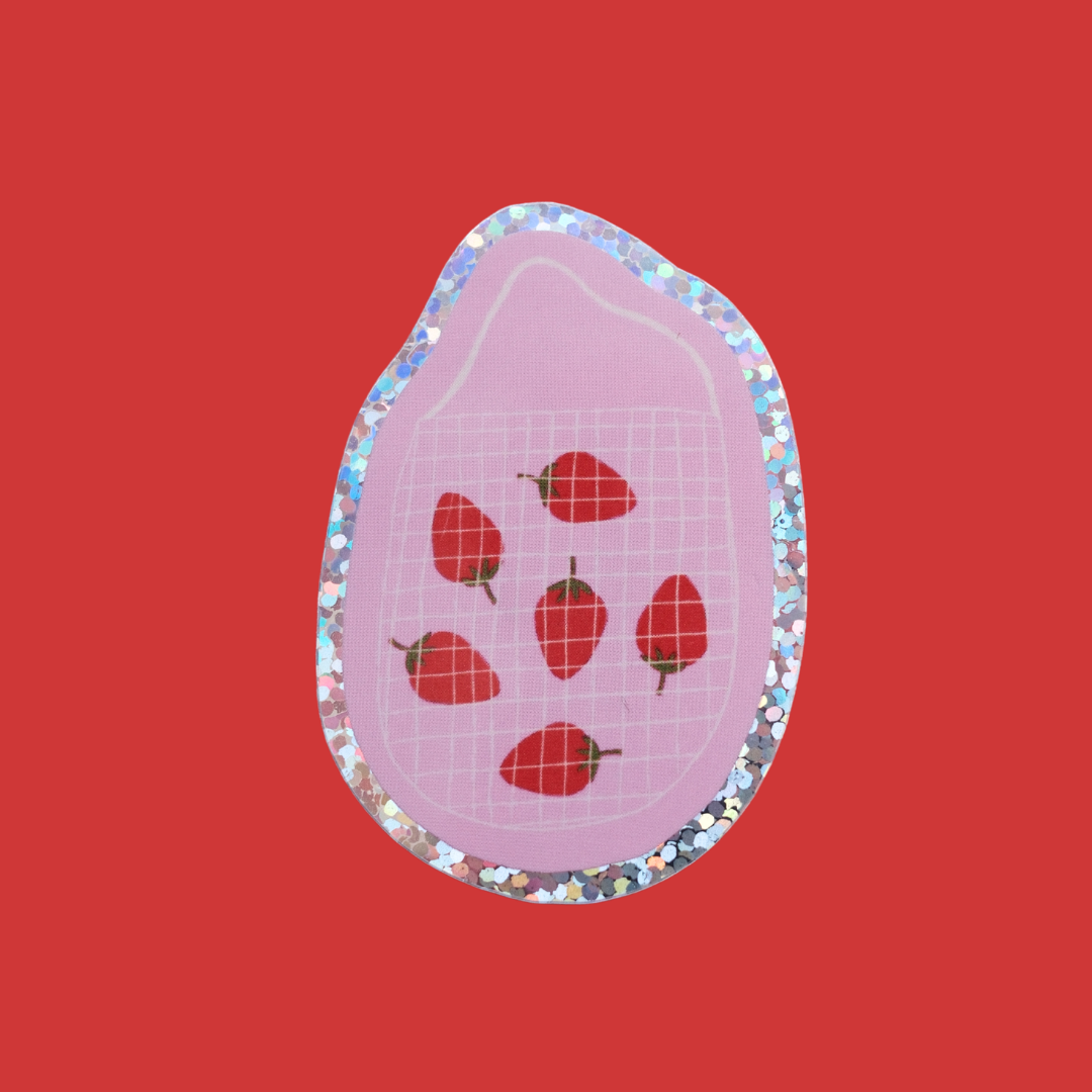 Sticker Panier de fraises