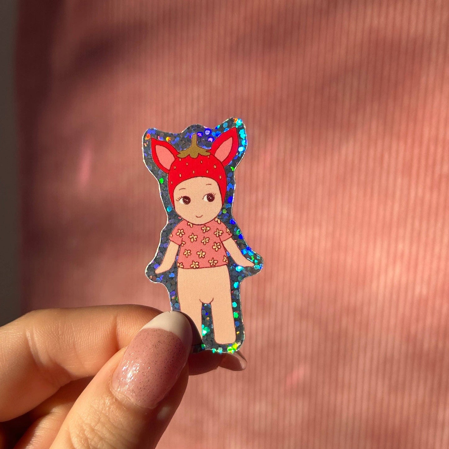 Sticker Mini Baby Fraise