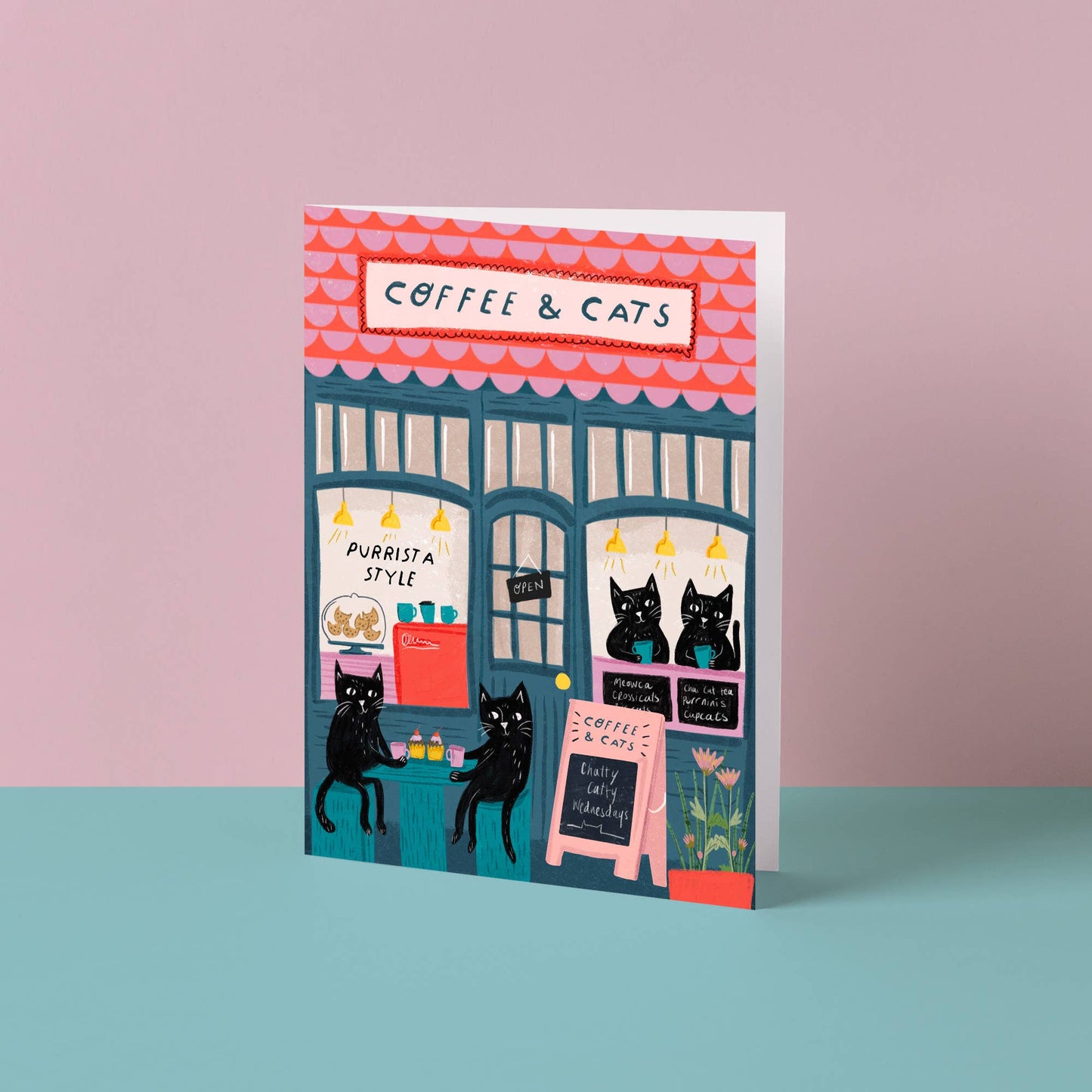Carte Café des chats - Niaski