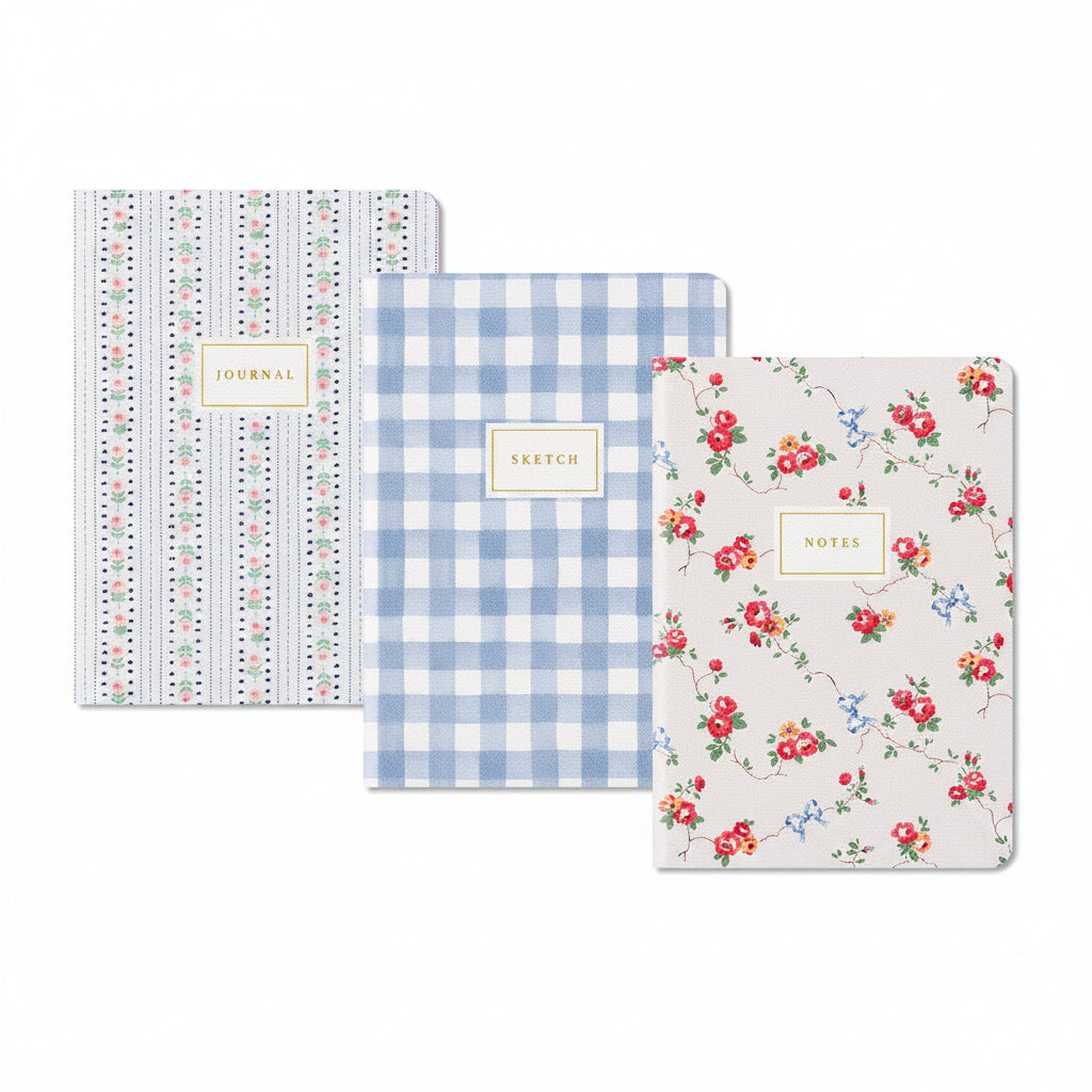Set de 3 carnets Cath Kidston