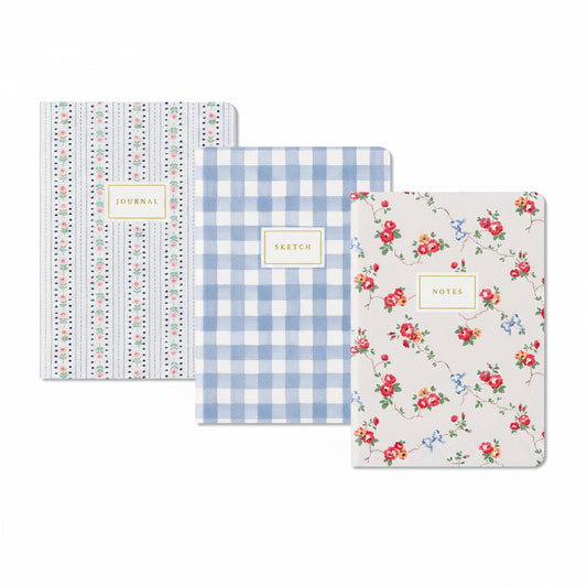 Set de 3 carnets Cath Kidston