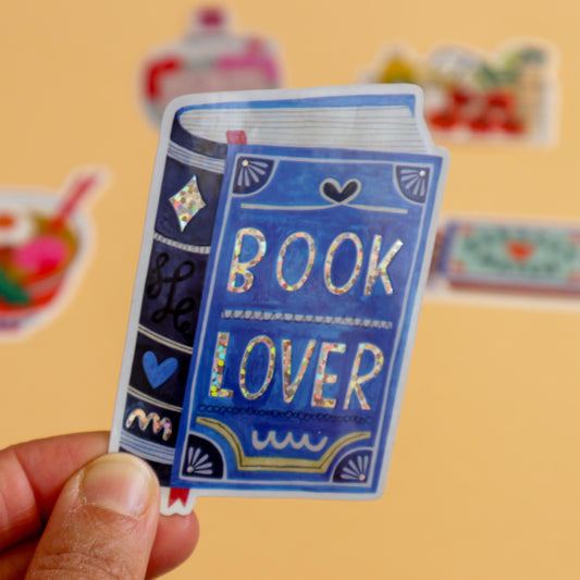 Sticker Book Lover