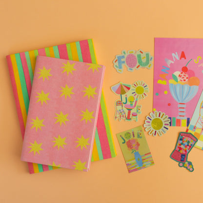 Carnet Fanny Menoret - Rayures