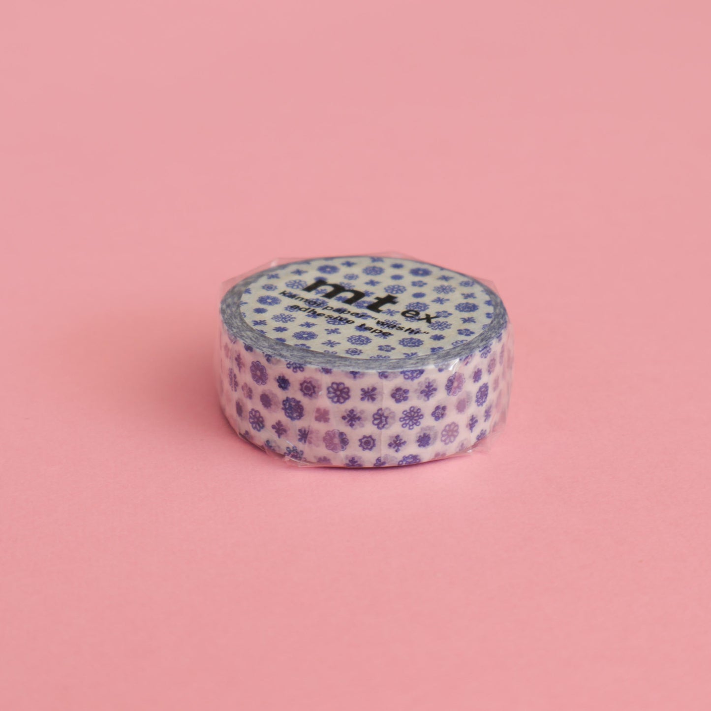 Masking tape MT Liberty fleurs bleues
