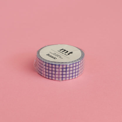Masking tape MT quadrillé bleu