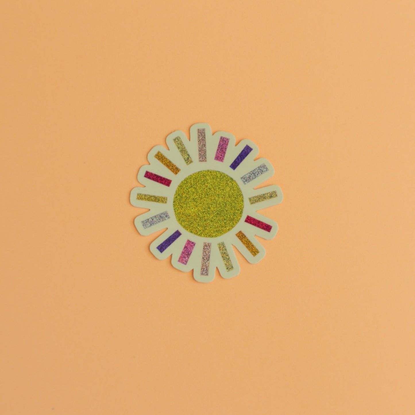 Sticker Soleil pailleté
