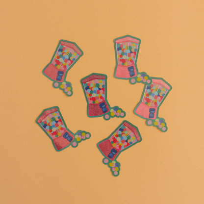Sticker pailleté Bubble Gum