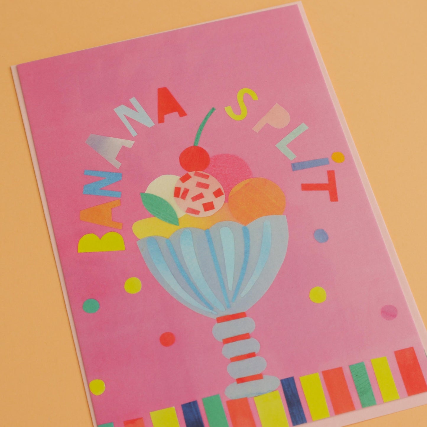 Carte Banana Split - Fanny Menoret