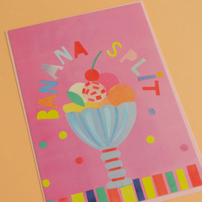 Carte Banana Split - Fanny Menoret