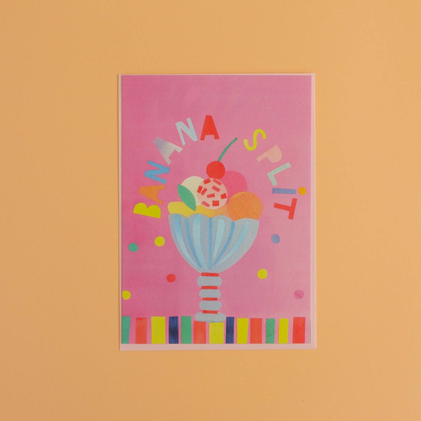 Carte Banana Split - Fanny Menoret