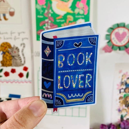 Sticker Book Lover