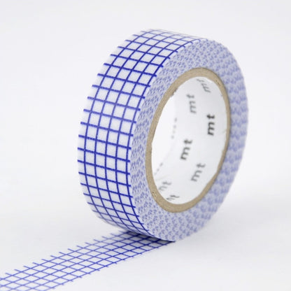 Masking tape MT quadrillé bleu