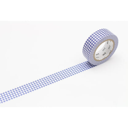 Masking tape MT quadrillé bleu