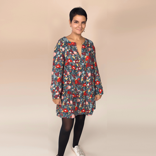 Patron couture PDF basic dress