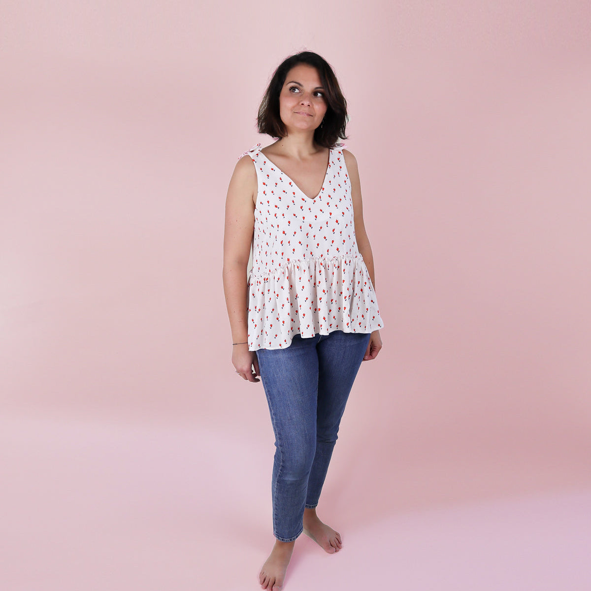 Patron couture PDF top Satis