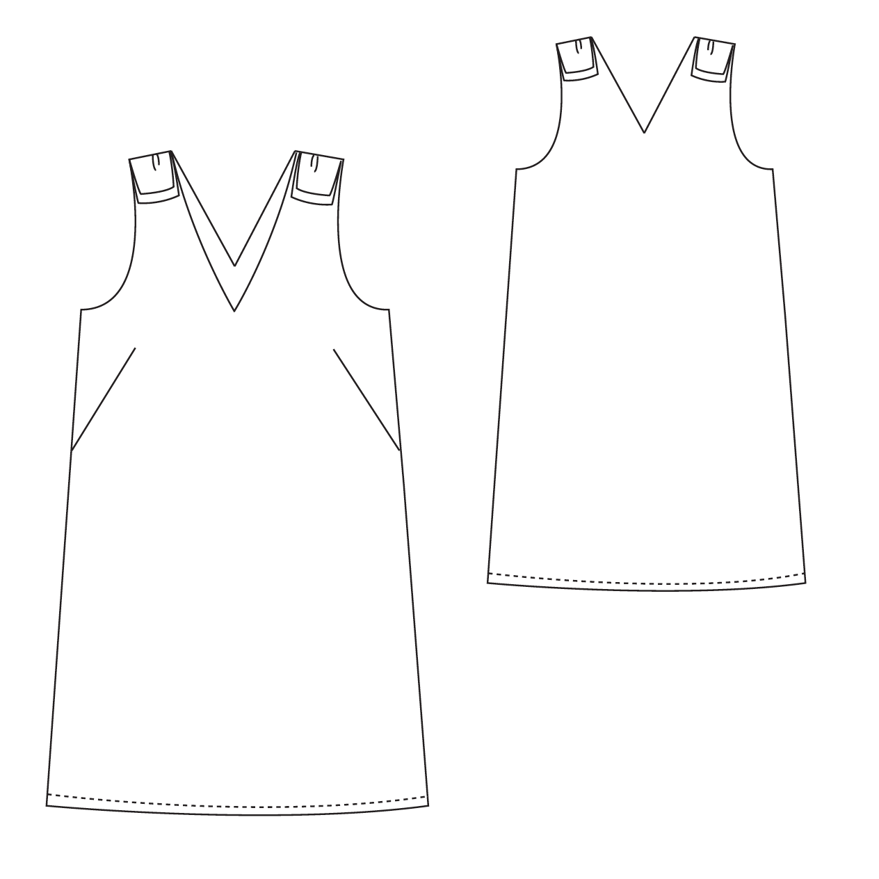 Patron couture PDF top Satis