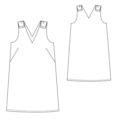 Patron couture PDF top Satis