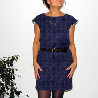 Patron couture PDF robe Malo