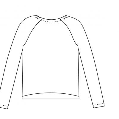 Patron de couture PDF cardigan Bergen