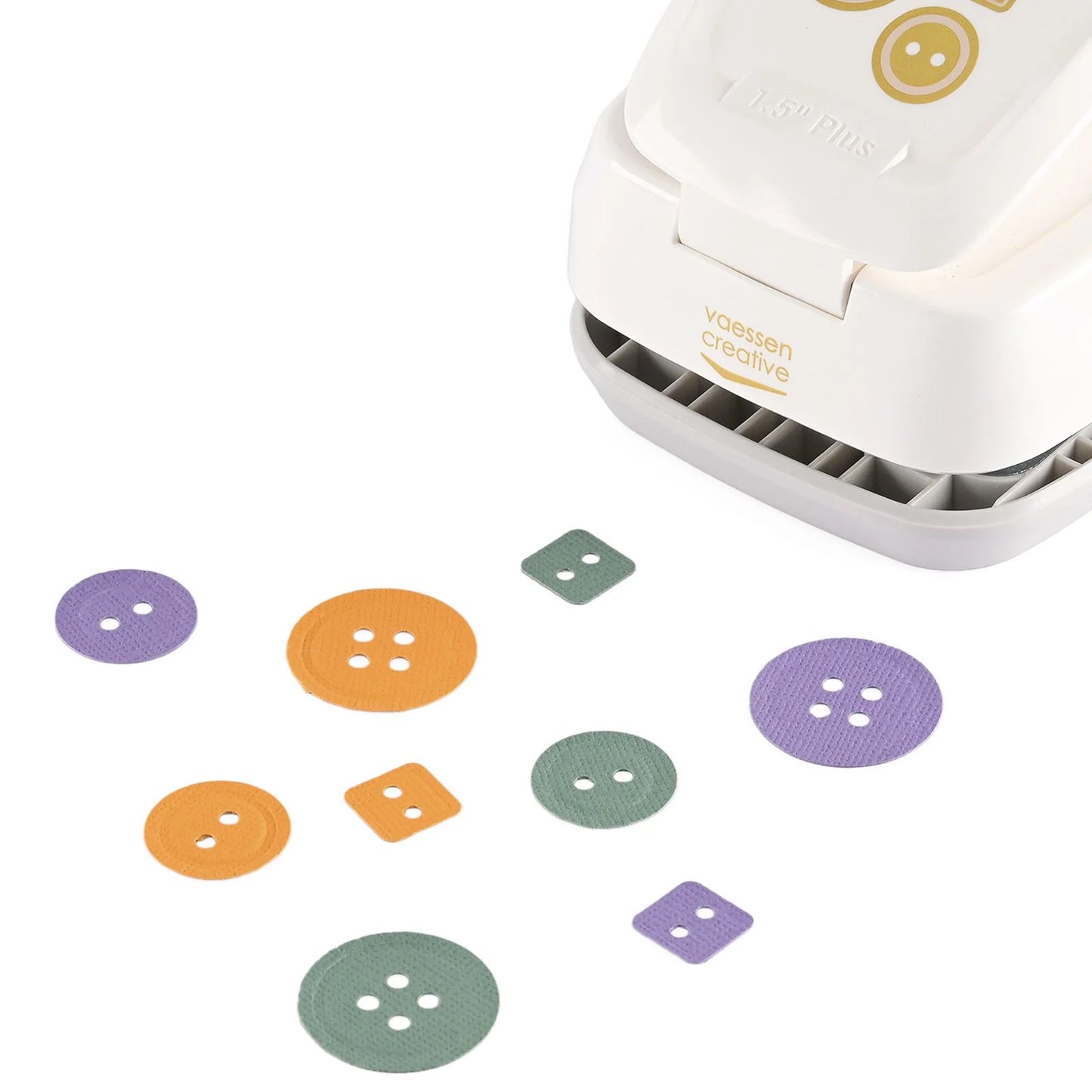 Perforatrice embosseuse boutons