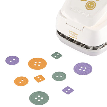 Perforatrice embosseuse boutons