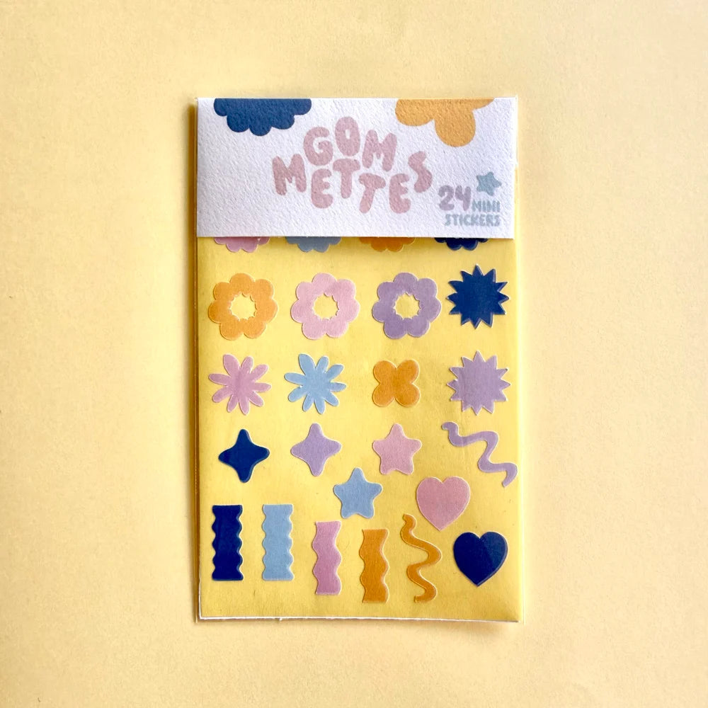 Planches de stickers Gommettes