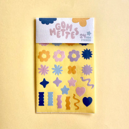 Planches de stickers Gommettes