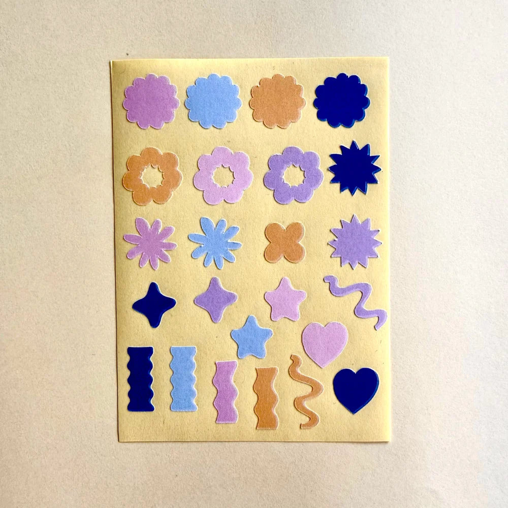 Planches de stickers Gommettes
