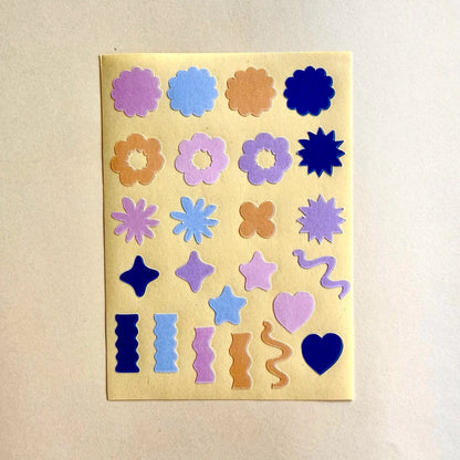 Planches de stickers Gommettes