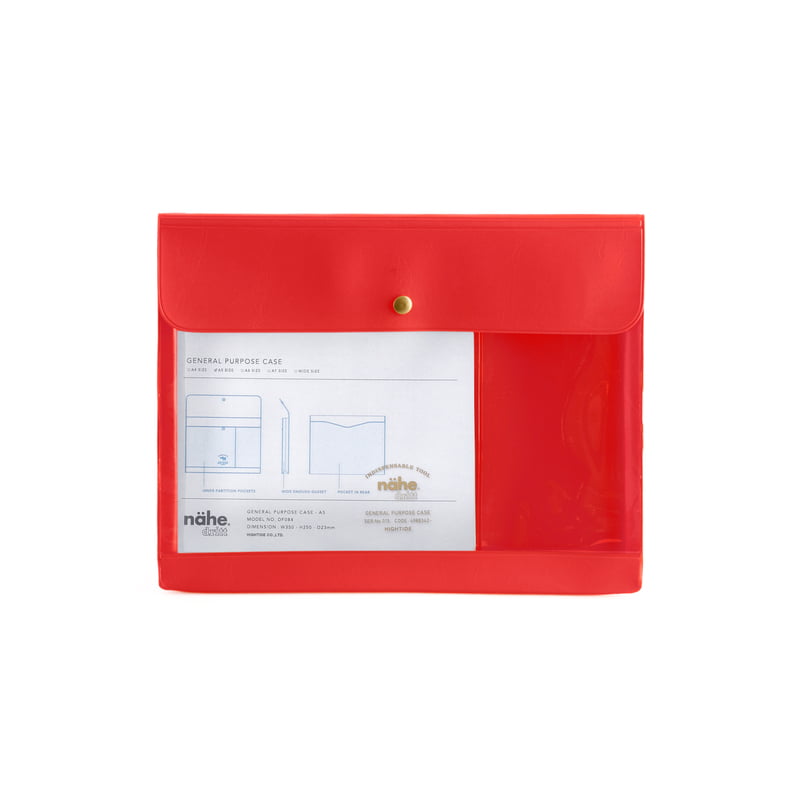 Pochette Nähe rouge A5