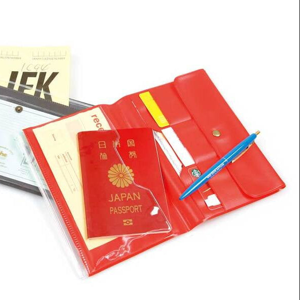 Pochette Nähe travel organiser rouge