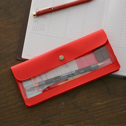 Pochette Nähe rouge wide size