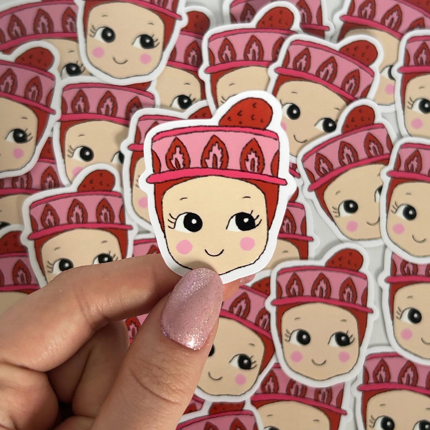 Sticker Baby Gateau