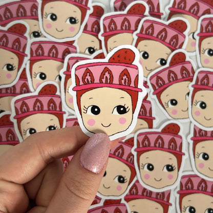 Sticker Baby Gateau