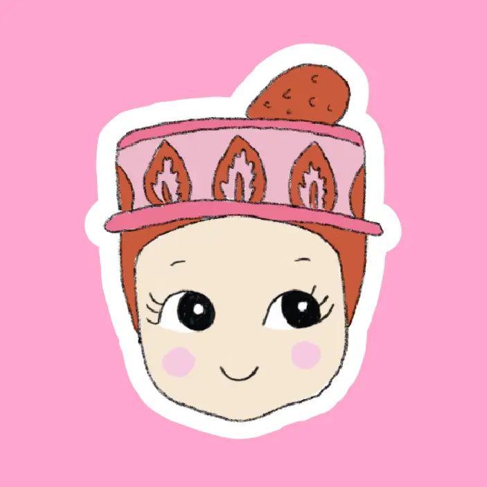 Sticker Baby Gateau