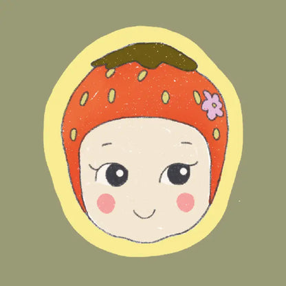 Sticker Baby Fraise