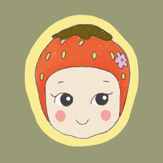Sticker Baby Fraise