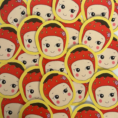Sticker Baby Fraise