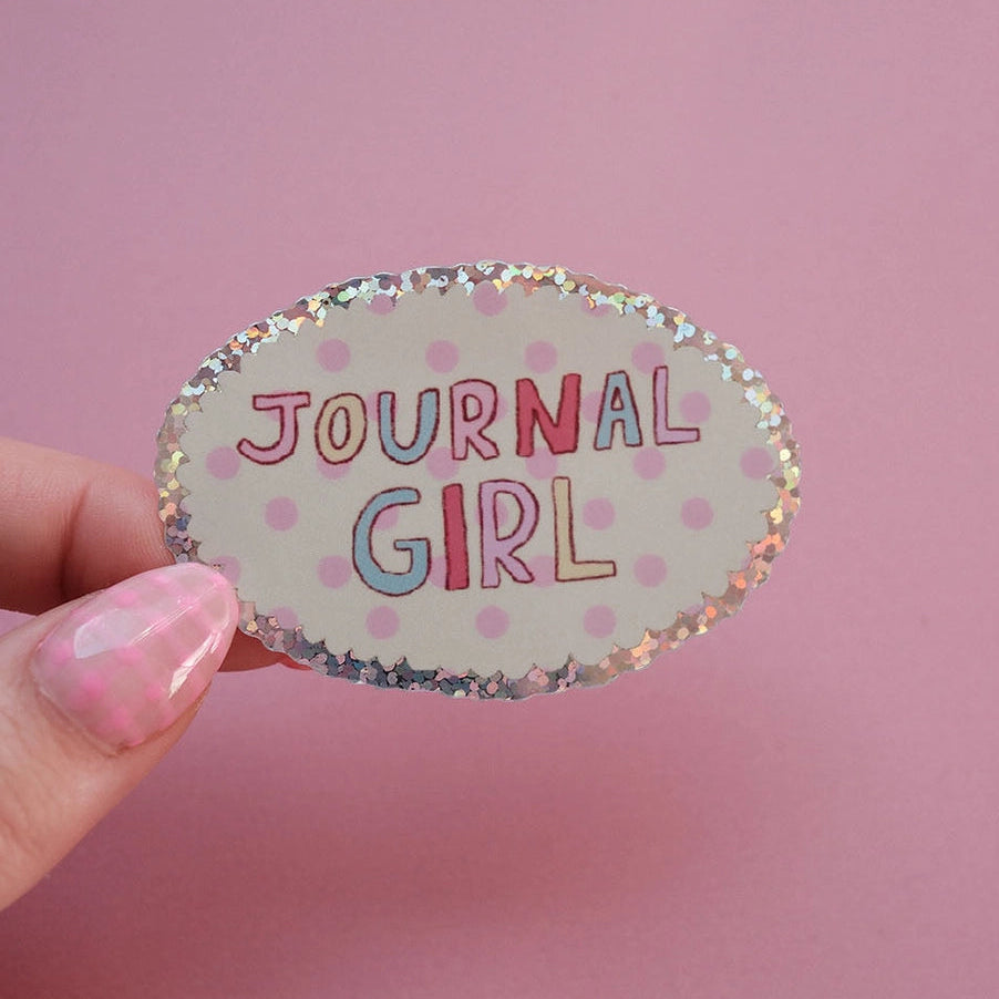 Sticker Journal Girl